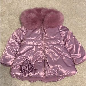 Fancy winter jacket for little girl
